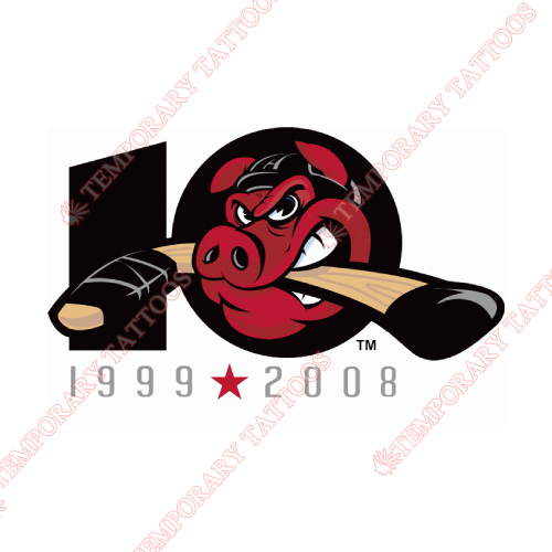 Rockford IceHogs Customize Temporary Tattoos Stickers NO.9129
